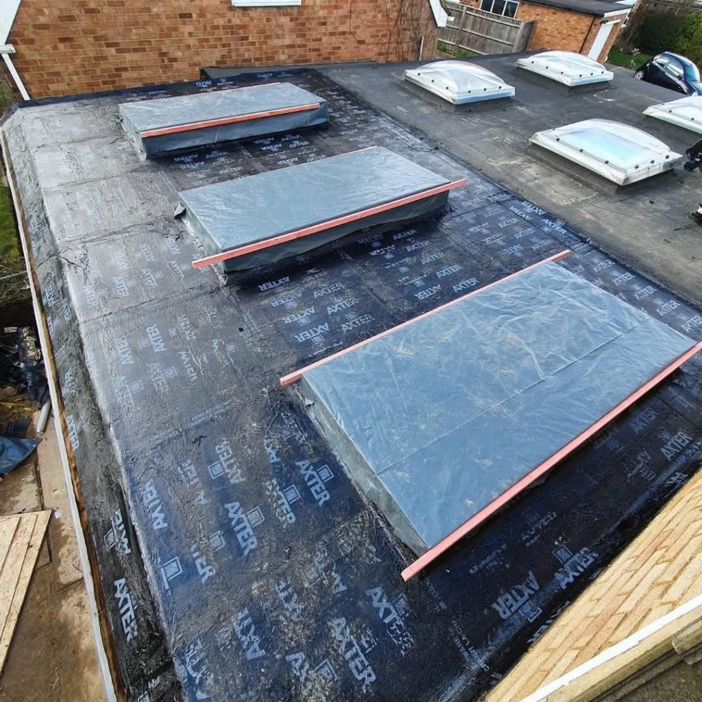 New Roofs Clare showing new tiled roof installation completed by Complete Roofing Construction